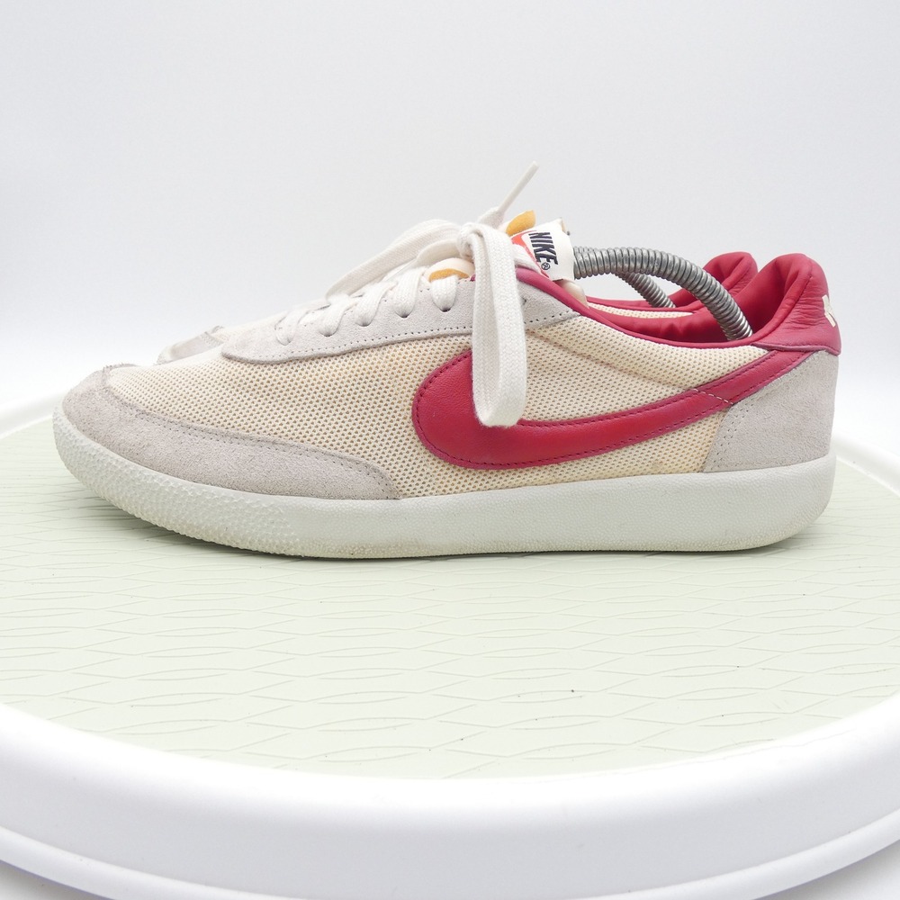 Nike Killshot OG Sail Team Red Mesh Suede Sneakers CU9180-101 Mens 11.5